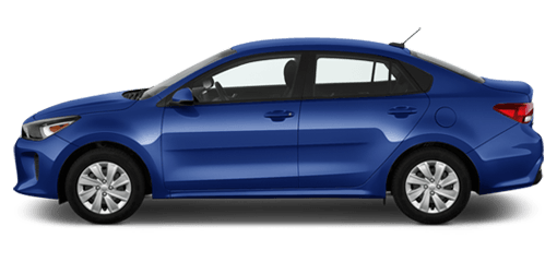 Discount Hawaii Car Rentals at - 2020 Kia Rio S Sedan Blue